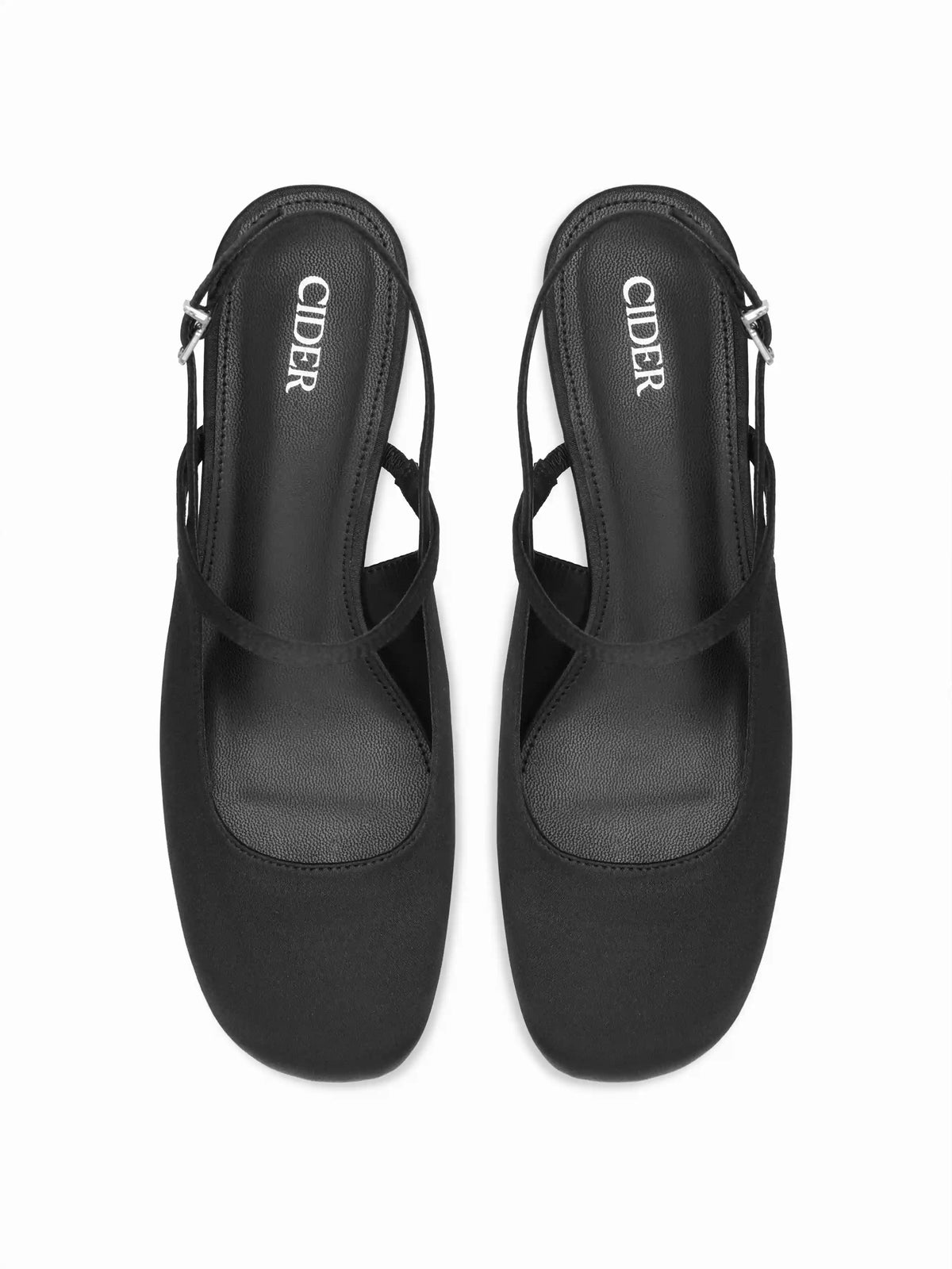 BUCKLE SLINGBACK CHUNKY HEELS