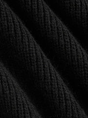 Knit Metal Detail Long Sleeve Top Curve & Plus