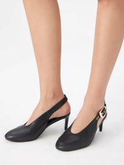 ADJUSTABLE STRAP SLINGBACK HEELS