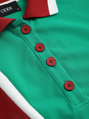 Blokecore Patchy Collar Short Sleeve Polo Shirt