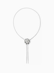 Vintage Flower Long Necklace