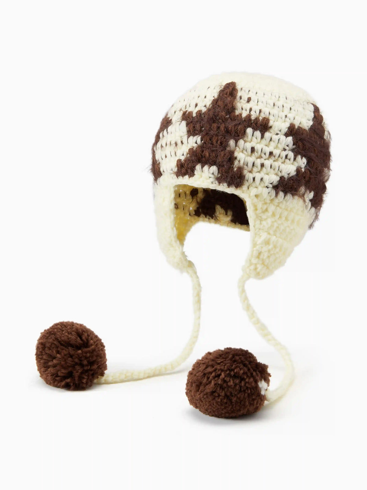 STAR KNITTED BEANIE HAT