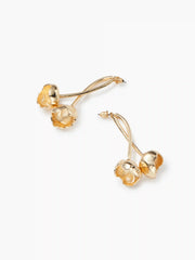 BITTEN CHERRY DROP EARRINGS