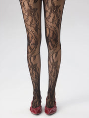 JACQUARD TIGHTS