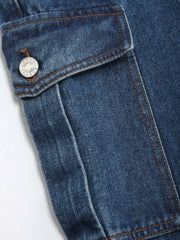 Alessia Solid Cargo Jeans