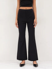 Mid Rise Flared Pants