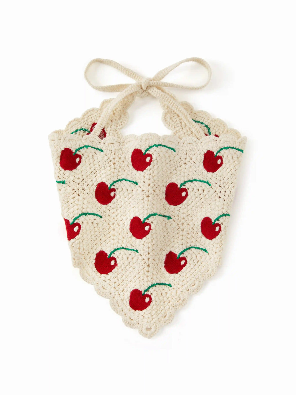 CHERRY KNITTED HEADSCARF