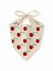 CHERRY KNITTED HEADSCARF