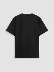 Cotton-blend Round Neckline Oversized Tee