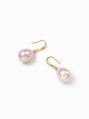 FAUX PEARL WATER DROP EARRINGS