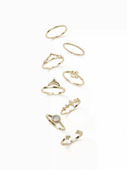 8PCS RING SET