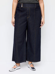 Denim High Rise Baggy Jeans Curve & Plus
