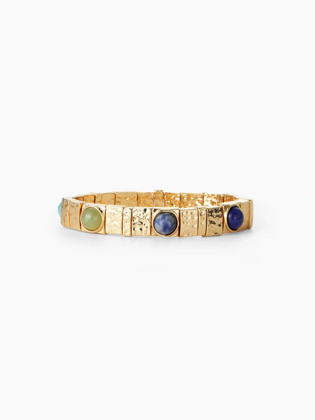 GEMSTONE DECOR BEADED BRACELET