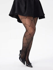 BOWKNOT TIGHTS CURVE & PLUS