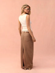 High Stretch Boat Neck Lace Panel Crop Top