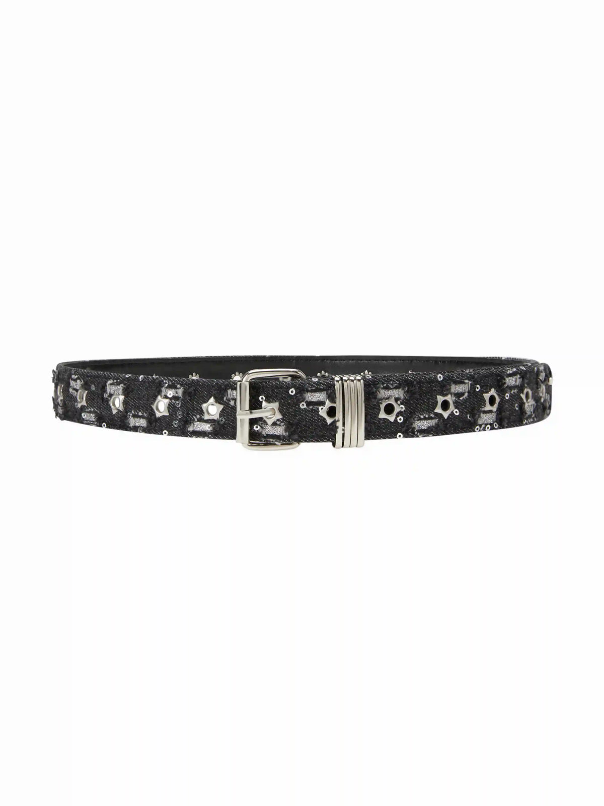 STAR EYELET BUCKLE BELT