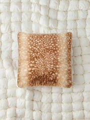 DEER PRINT FUZZY  PILLOWCASE