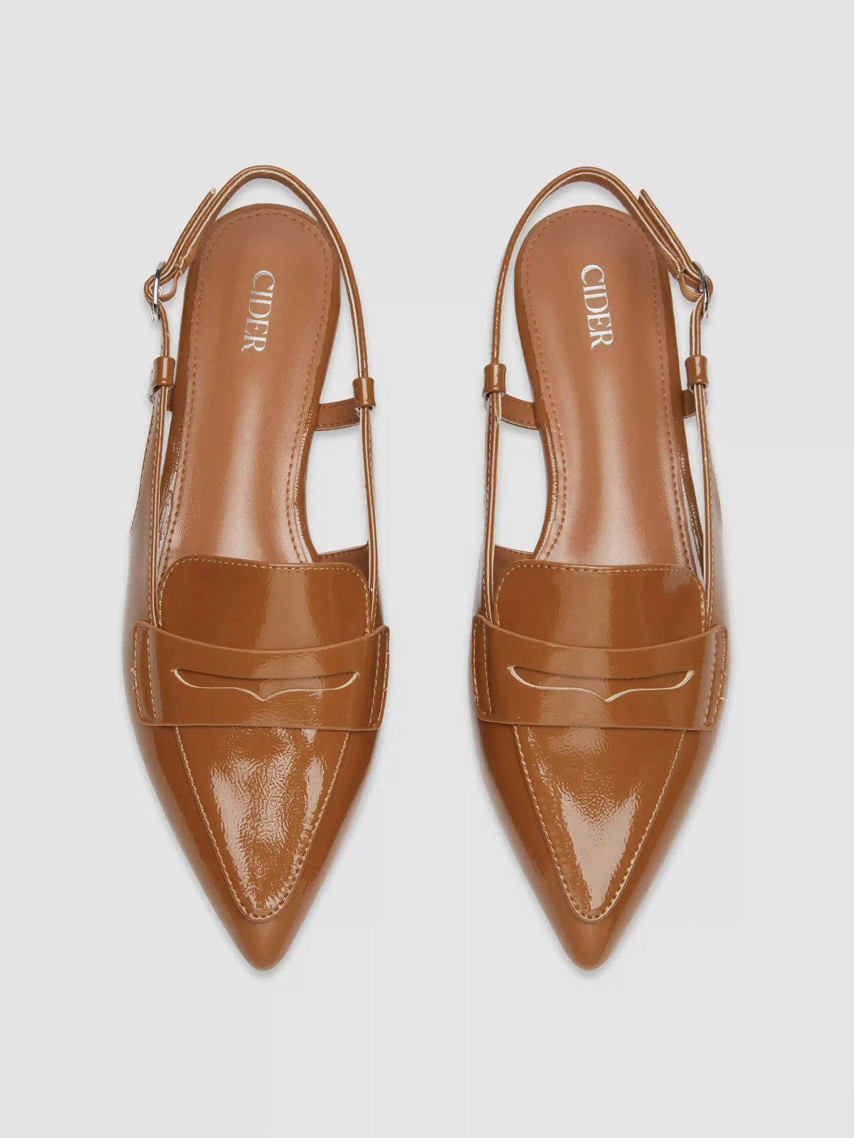 POINTED SLINGBACK FLATS
