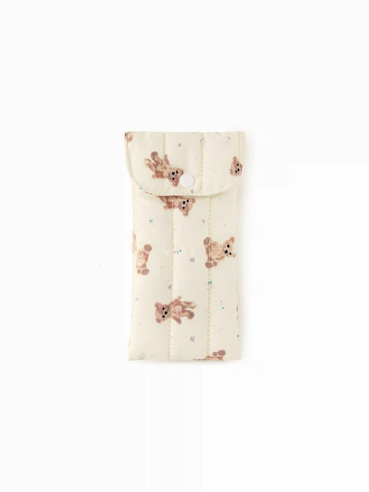 BEAR & FLORAL GLASSES POUCH