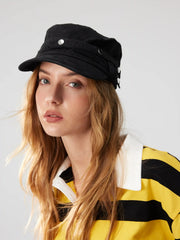 STUDDED BERRET HAT