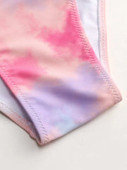 Tie Dye Cheeky Bikini Bottom Curve & Plus