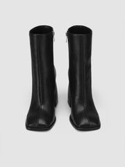 Thick High Heel Ankle Boots