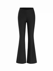 Low Rise Slim Flared Trousers