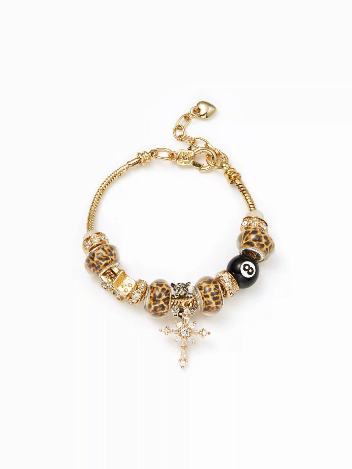 LEOPARD-PRINT BILLIARD BALL BRACELET