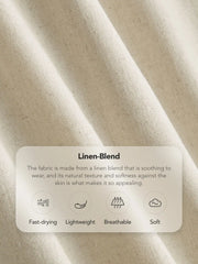 Linen-blend Square Neck Knotted Beaded Cami Maxi Dress