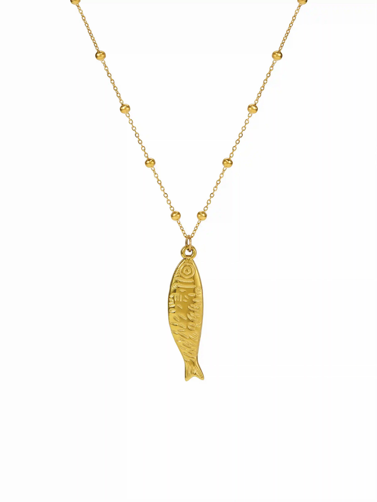 FISH PENDANT NECKLACE