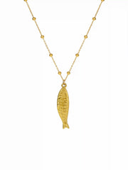 FISH PENDANT NECKLACE