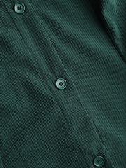 Solid Button Up Short Dress Curve & Plus