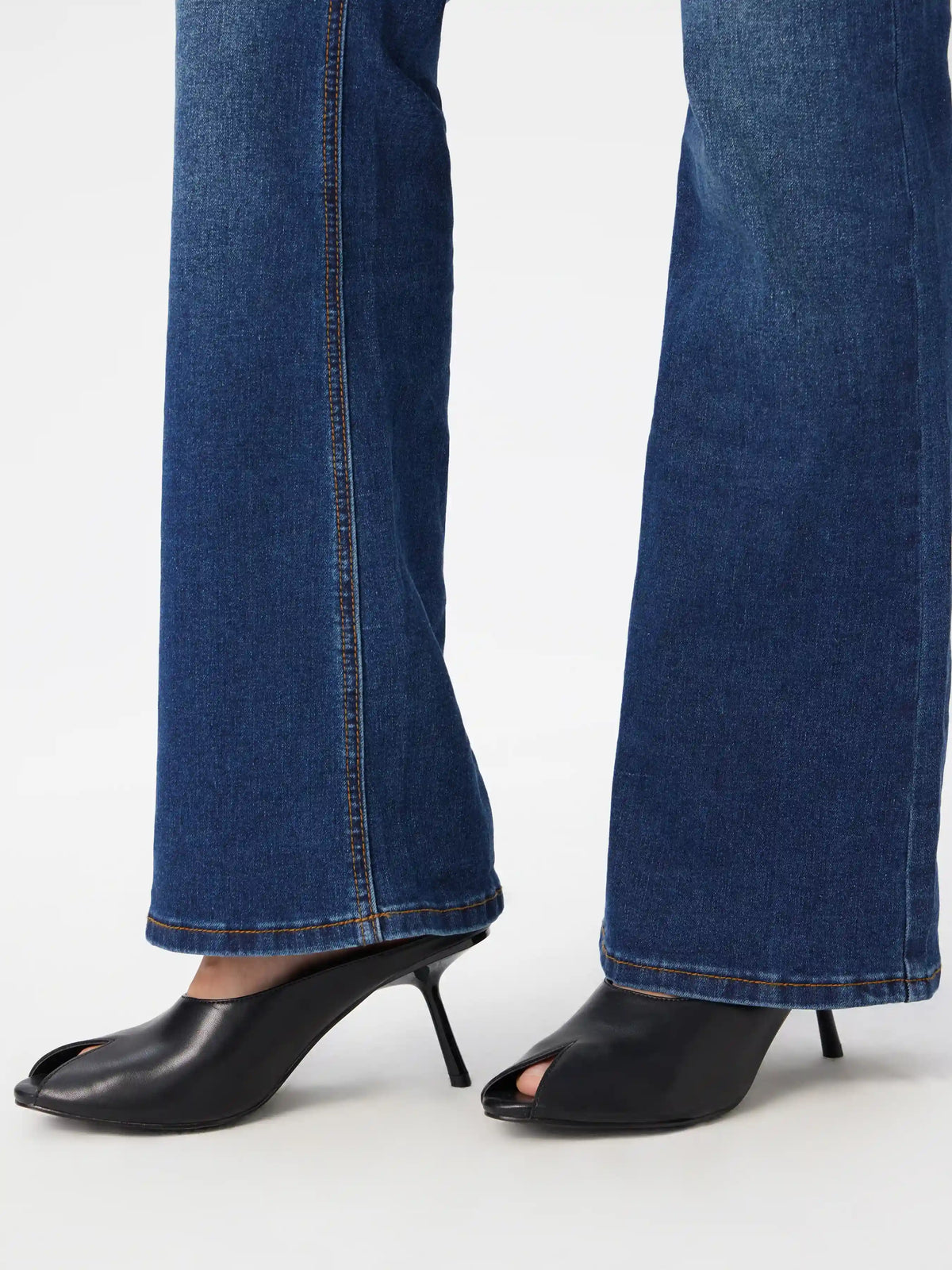 OPEN-TOE MULE HEELS