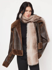 FUZZY SCARF