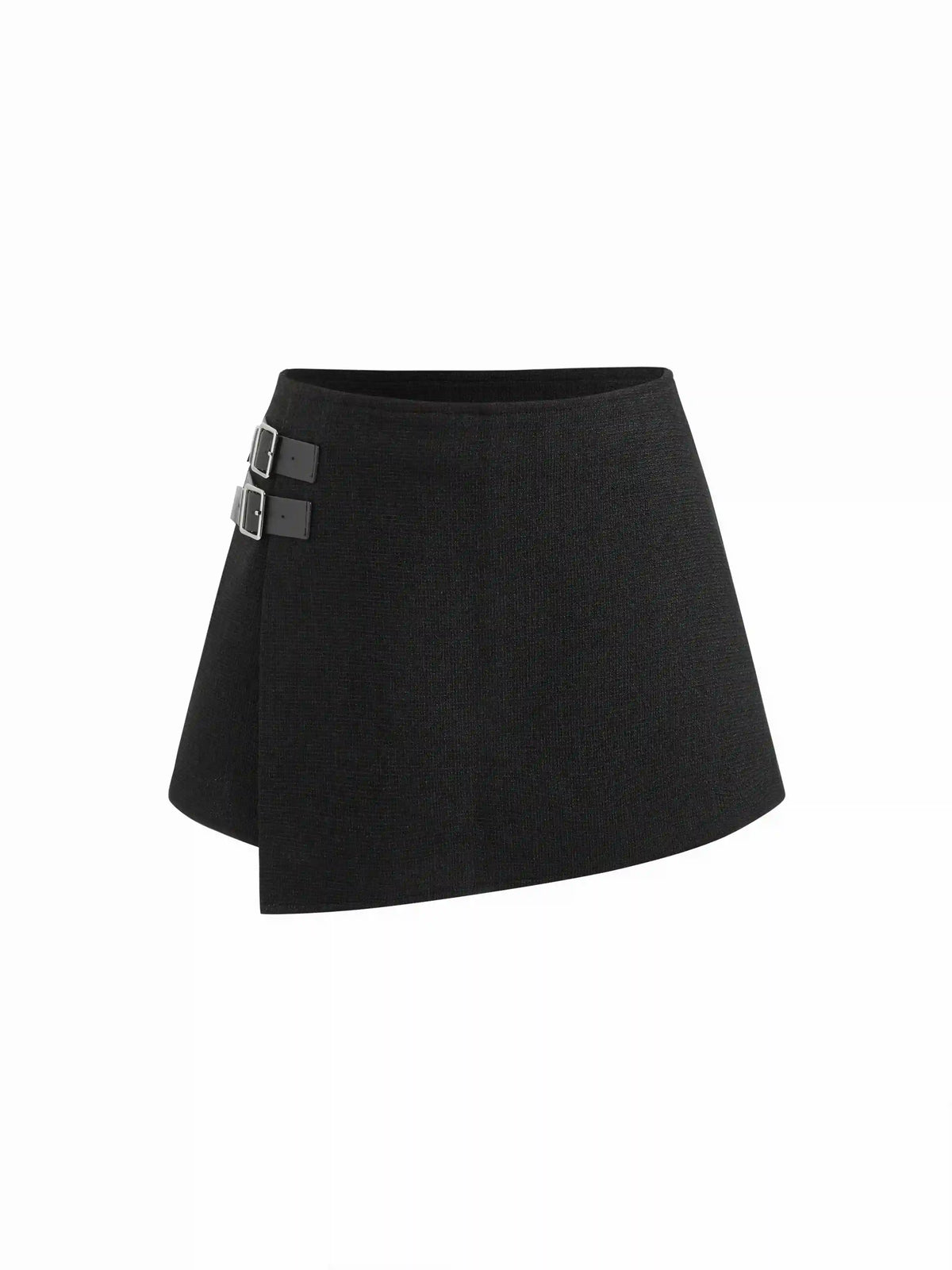 Low Rise Belted Mini Skort