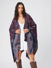 CAT & TREE WARM SHAWL