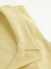 Metal Detail Collar Waistcoat