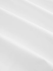Cotton-blend Collar Solid Wrap Knotted Long Sleeve Shirt