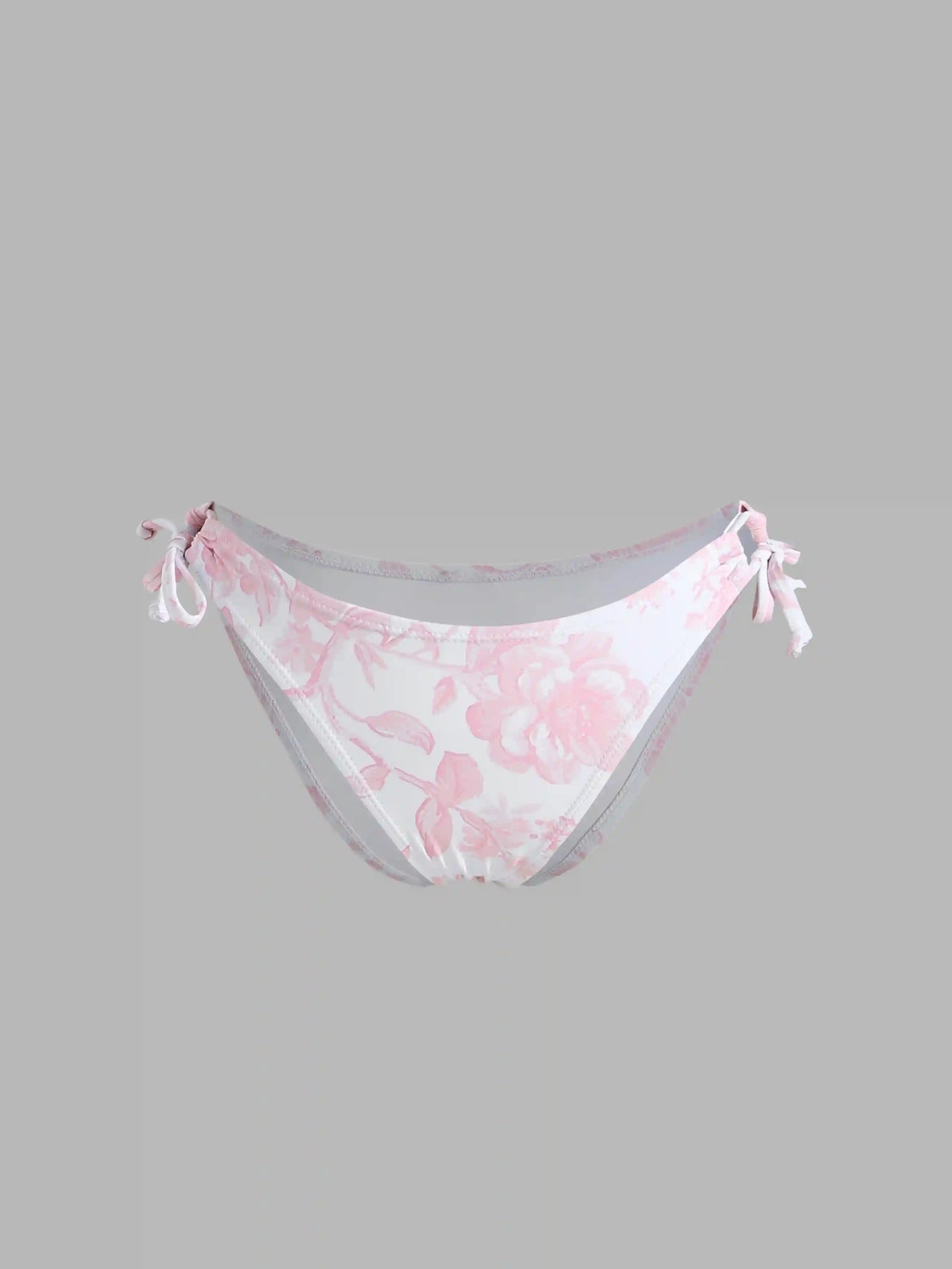 Cheeky Knotted Floral Bikini Bottom