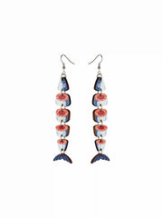 FISH DROP EARRINGS