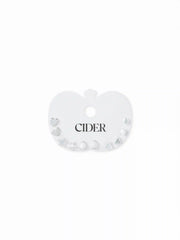 5 PAIRS HEART & MOON & STAR STUD EARRINGS SET