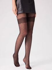 POLKA DOT & LACE TIGHTS