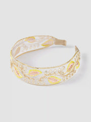 SEQUIN EMBROIDERED HEADBAND