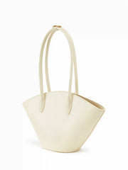 FAN-SHAPED TOTE BAG