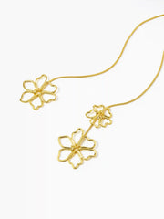 FLORAL LONG NECKLACE