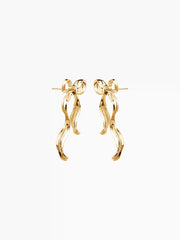 BOWKNOT STUD EARRINGS