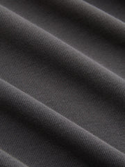 Cotton-blend Boat Neck Short Sleeve Tee Curve & Plus