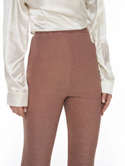 Glitter Flared Trousers