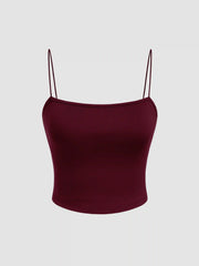 Off-shoulder Ruched Short Sleeve Tee & Cami Top