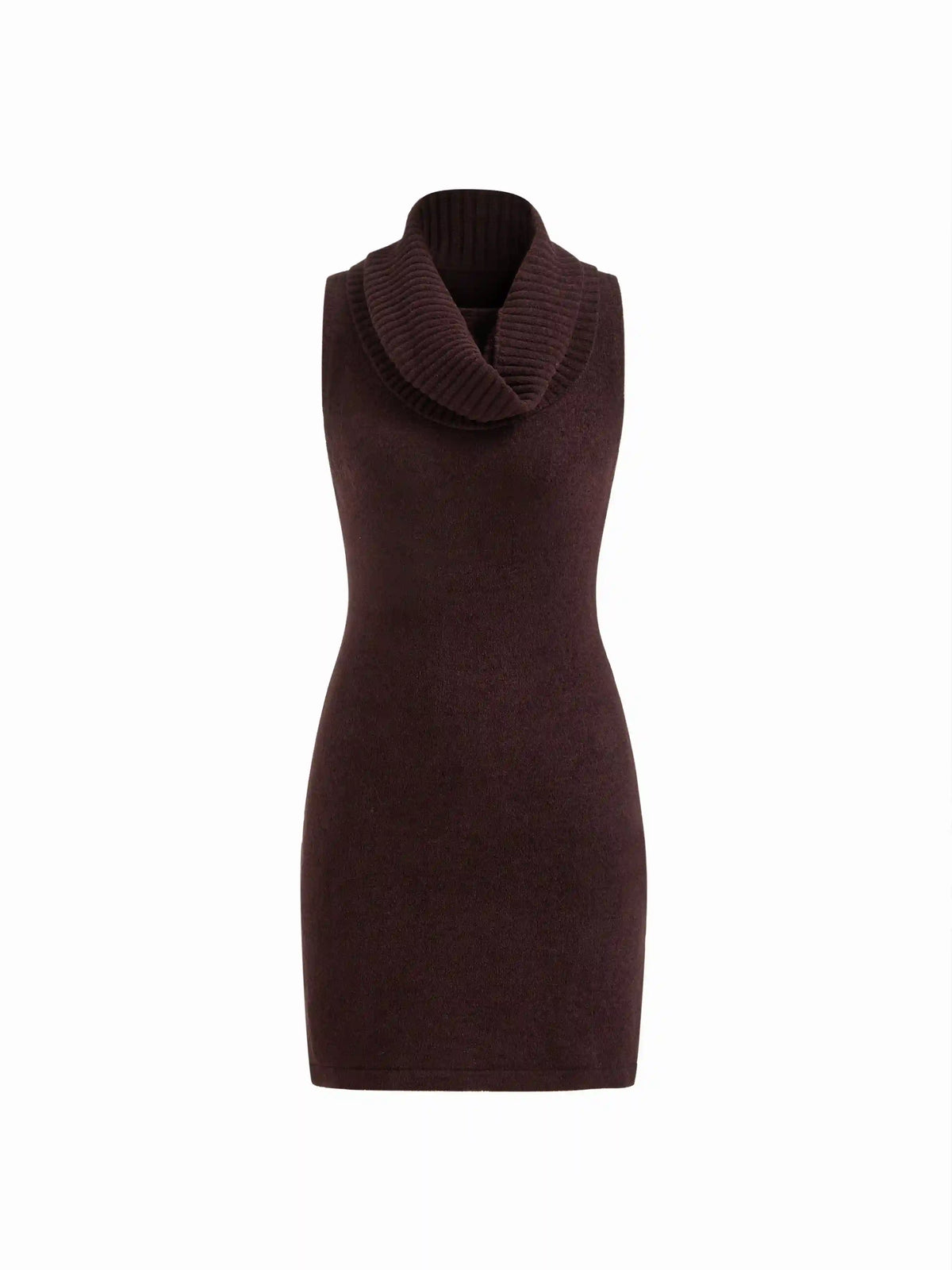 Multi-Way Knit Boat Neck Mini Tank Dress